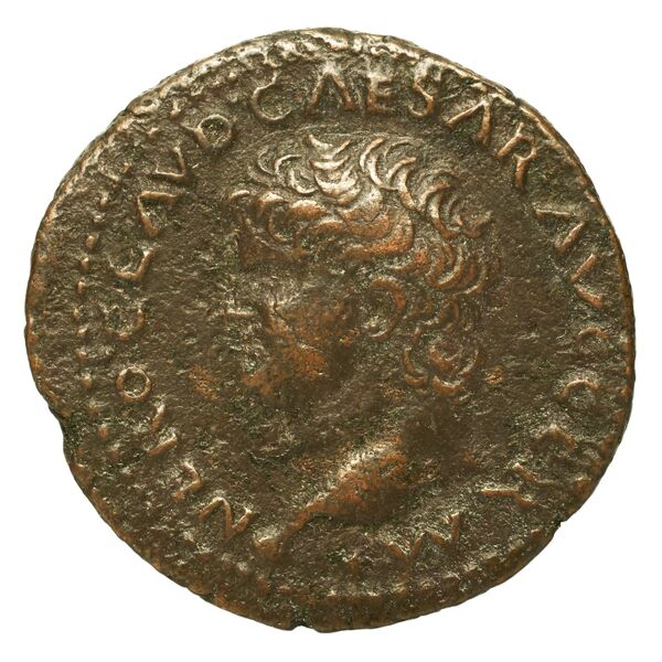 RIC I (second edition) Nero 487, аверс, bnf_ocre