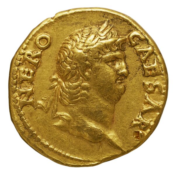 RIC I (second edition) Nero 46, аверс, bnf_ocre