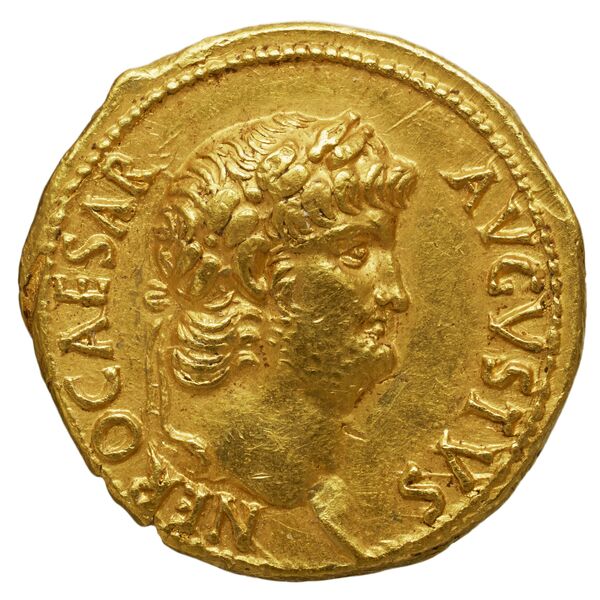 RIC I (second edition) Nero 48, аверс, bnf_ocre