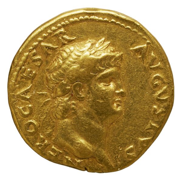 RIC I (second edition) Nero 54, аверс, bnf_ocre