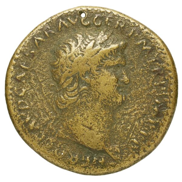 RIC I (second edition) Nero 130, аверс, bnf_ocre