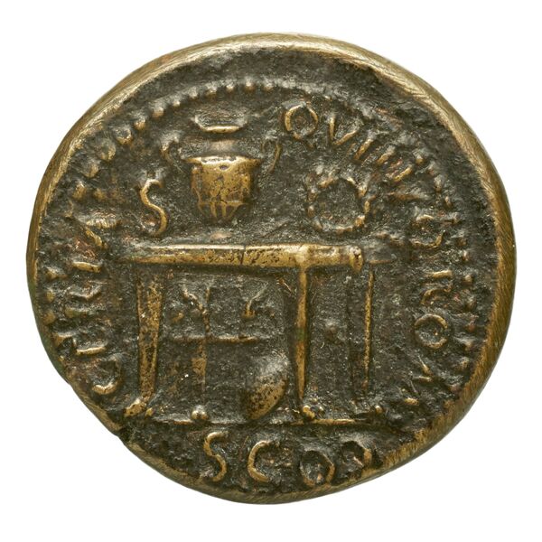 RIC I (second edition) Nero 245, реверс, bnf_ocre