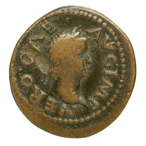 RIC I (second edition) Nero 240, аверс, bnf_ocre