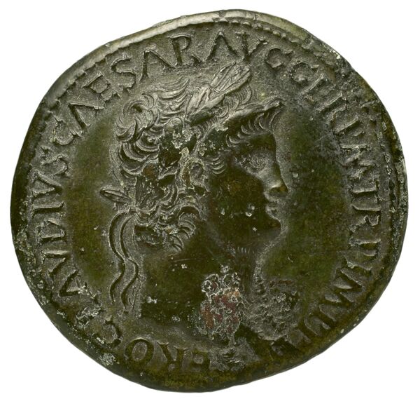 RIC I (second edition) Nero 266, аверс, bnf_ocre