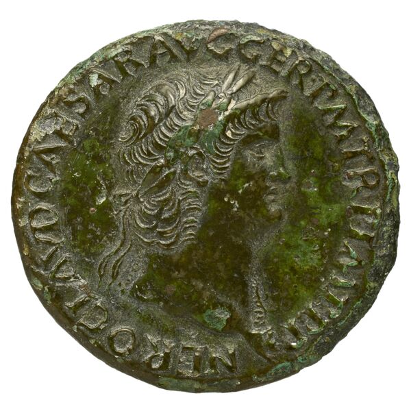 RIC I (second edition) Nero 273, аверс, bnf_ocre