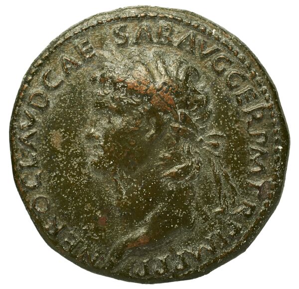 RIC I (second edition) Nero 265, аверс, bnf_ocre