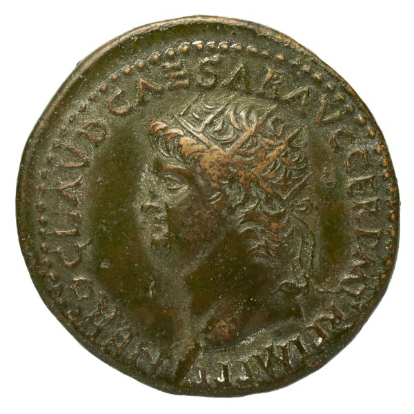 RIC I (second edition) Nero 297, аверс, bnf_ocre