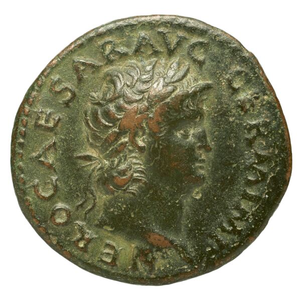 RIC I (second edition) Nero 309, аверс, bnf_ocre