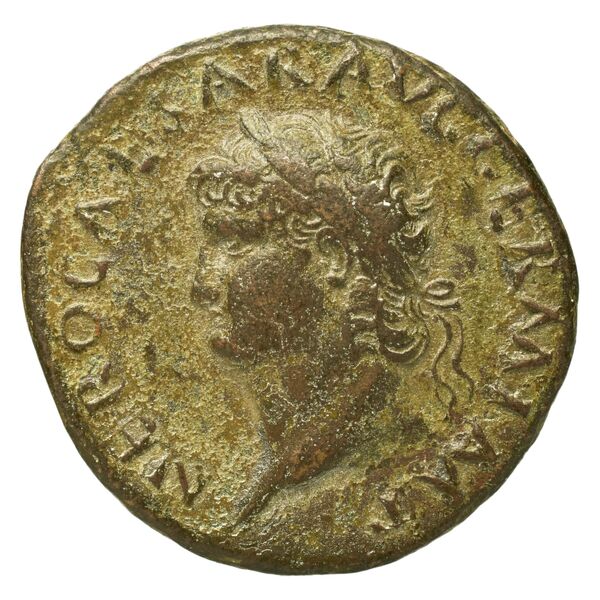 RIC I (second edition) Nero 313, аверс, bnf_ocre