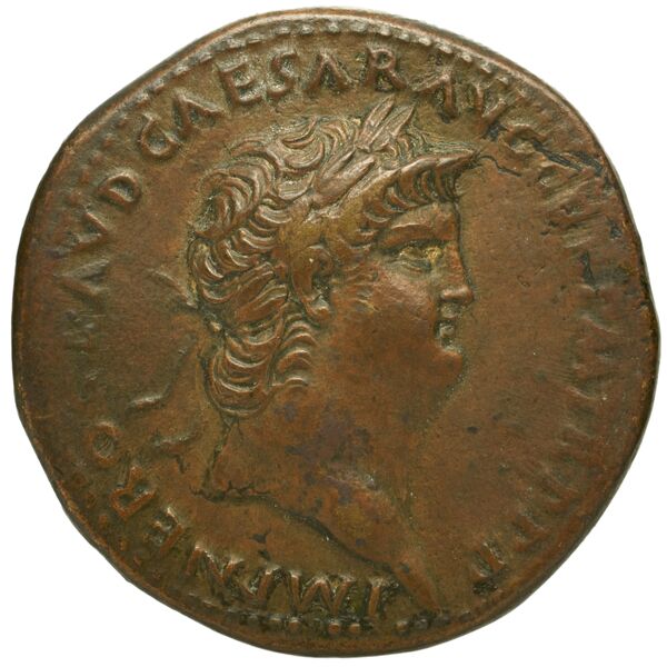 RIC I (second edition) Nero 323, аверс, bnf_ocre