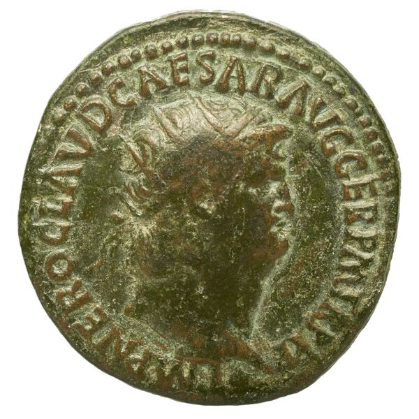 RIC I (second edition) Nero 344, аверс, bnf_ocre