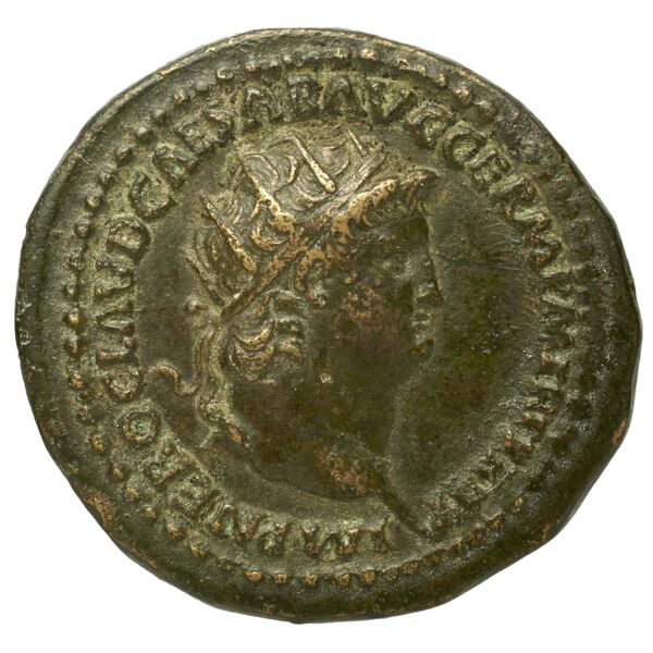 RIC I (second edition) Nero 363, аверс, bnf_ocre
