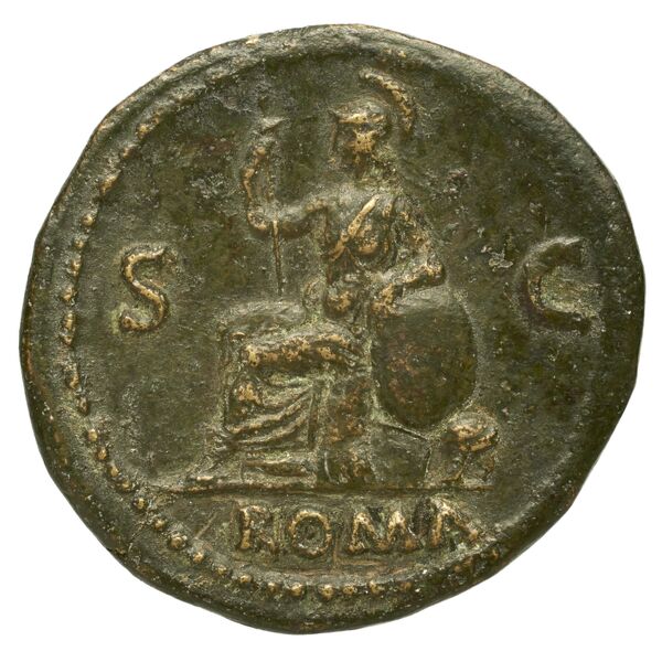 RIC I (second edition) Nero 363, реверс, bnf_ocre