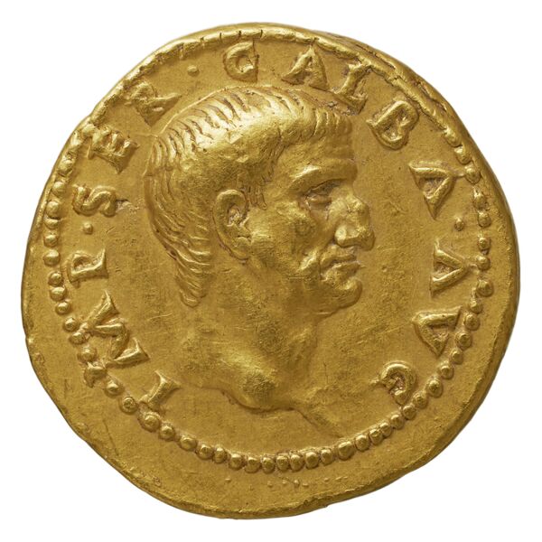 RIC I (second edition) Galba 164, obverse, bnf_ocre