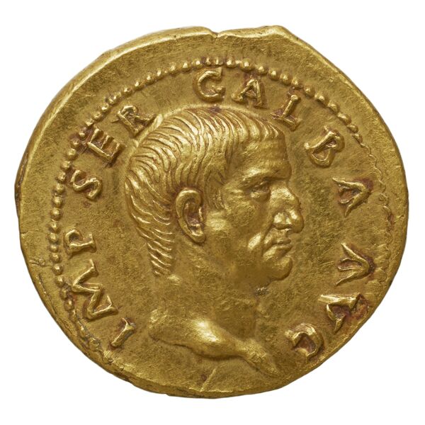 RIC I (second edition) Galba 164, obverse, bnf_ocre