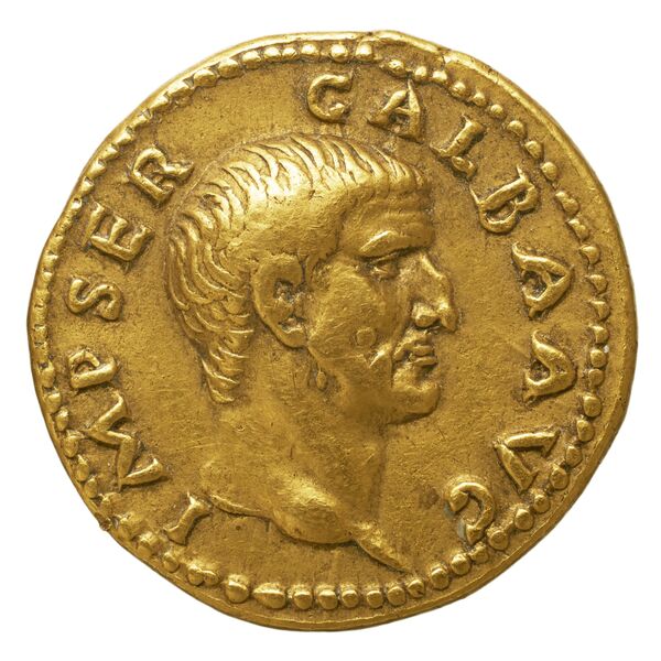 RIC I (second edition) Galba 164, obverse, bnf_ocre
