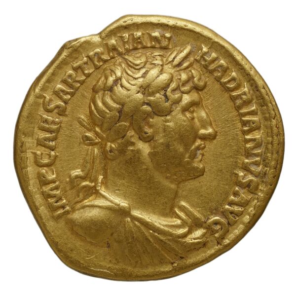 RIC II, Part 3 (second edition) Hadrian 297, аверс, bnf_ocre