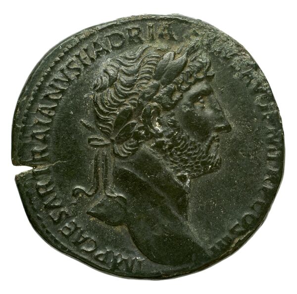RIC II, Part 3 (second edition) Hadrian 410, аверс, bnf_ocre