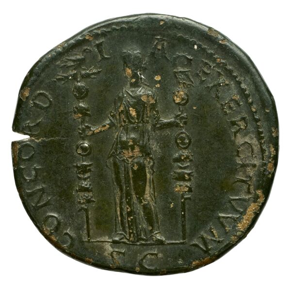 RIC II, Part 3 (second edition) Hadrian 410, реверс, bnf_ocre