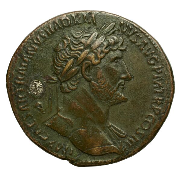 RIC II, Part 3 (second edition) Hadrian 411, аверс, bnf_ocre