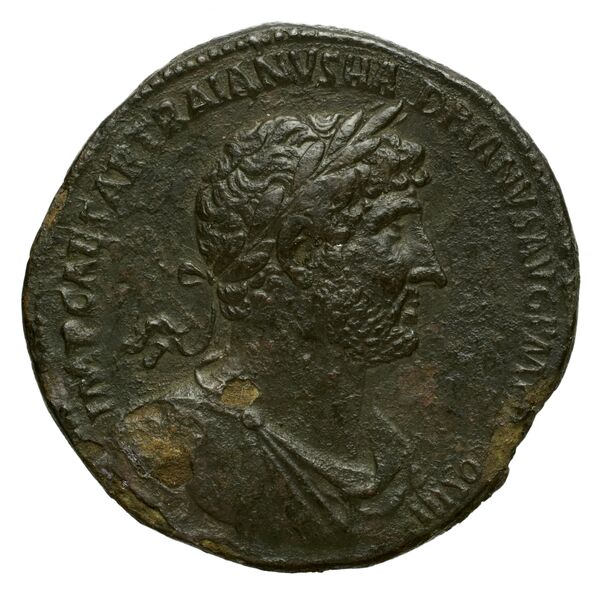 RIC II, Part 3 (second edition) Hadrian 414, аверс, bnf_ocre