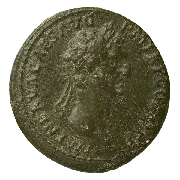 RIC II Nerva 60 (as), аверс, bnf_ocre