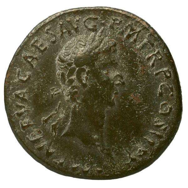 RIC II Nerva 64 (as), аверс, bnf_ocre