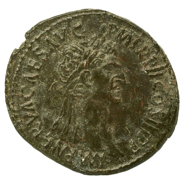 RIC II Nerva 100 (as), аверс, bnf_ocre