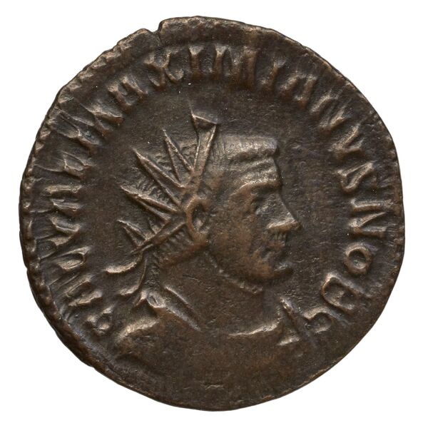 RIC V Diocletian 687, аверс, bnf_ocre