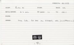 ABC 1474, реверс, cci