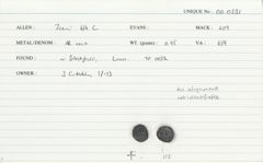 ABC 1588, реверс, cci