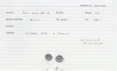 ABC 1588, реверс, cci