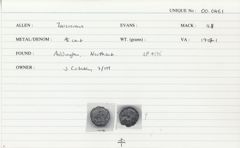 ABC 2658, реверс, cci