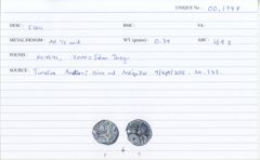 ABC 1693, реверс, cci