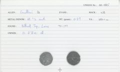 ABC 1836, реверс, cci