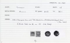 ABC 1274, реверс, cci