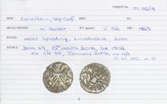 ABC 1863, реверс, cci