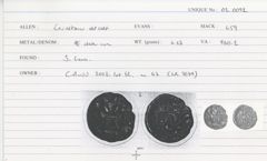 ABC 1854, реверс, cci