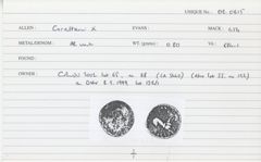 ABC 1806, реверс, cci