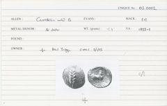 ABC 2783, реверс, cci