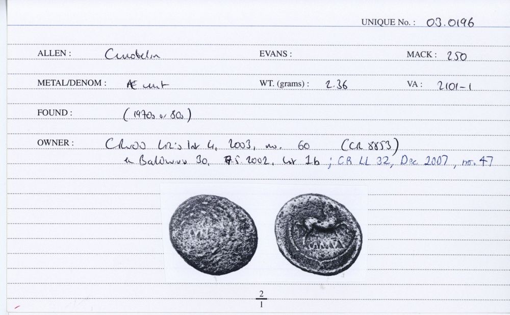 ABC 2975, аверс, cci
