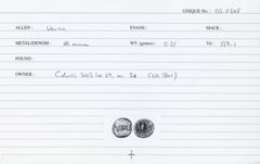 ABC 1286, реверс, cci