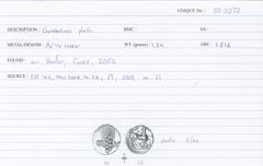 ABC 2816, реверс, cci