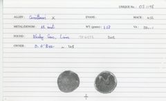 ABC 1806, реверс, cci