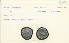 ABC 2933, реверс, cci