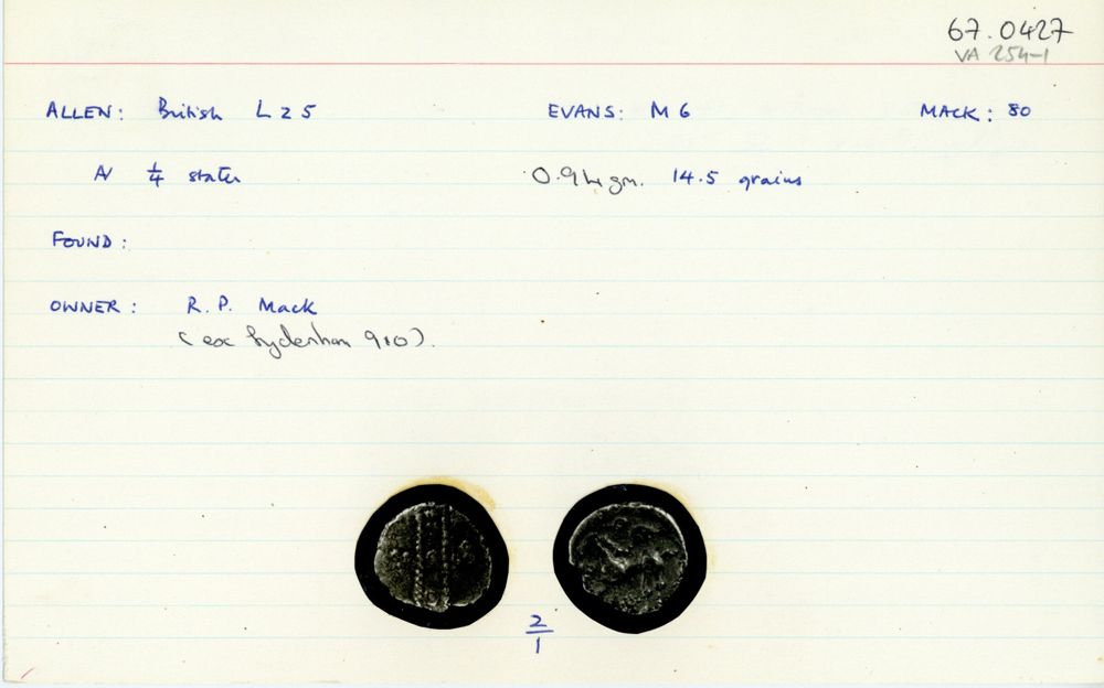ABC 632, аверс, cci