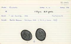 ABC 2867, реверс, cci