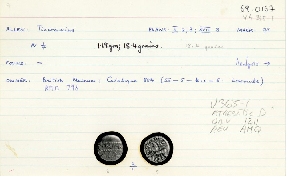 ABC 1073, obverse, cci