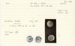 ABC 1639, реверс, cci