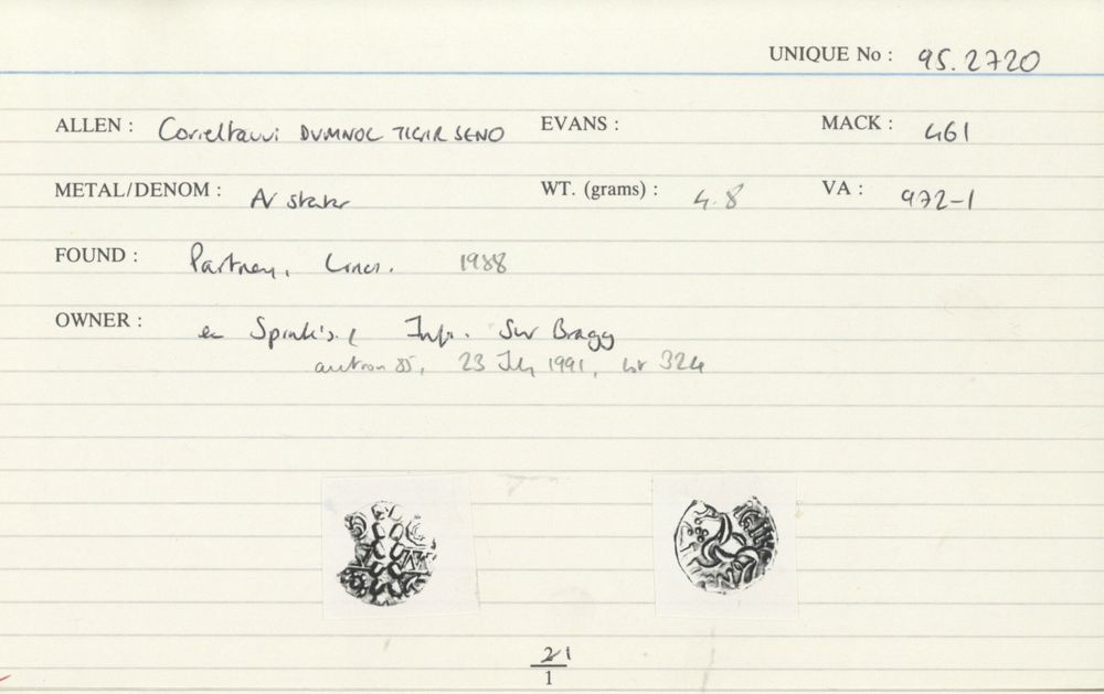 ABC 1971, аверс, cci